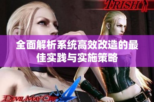 全面解析系統高效改造的最佳實踐與實施策略