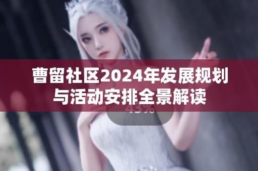 曹留社區2024年發展規劃與活動安排全景解讀