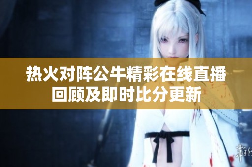 熱火對陣公牛精彩在線直播回顧及即時比分更新