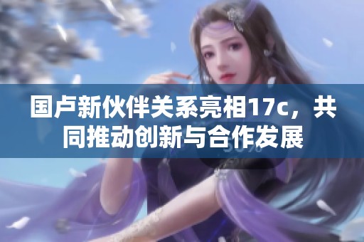 國盧新伙伴關系亮相17c，共同推動創新與合作發展
