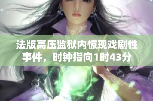 法版高壓監(jiān)獄內驚現(xiàn)戲劇性事件，時鐘指向1時43分