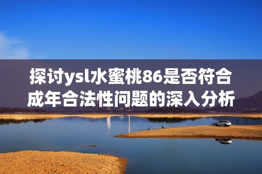 探討ysl水蜜桃86是否符合成年合法性問題的深入分析