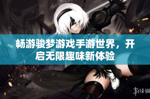 暢游駿夢游戲手游世界，開啟無限趣味新體驗
