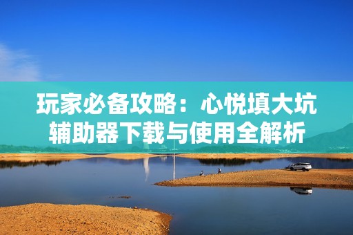 玩家必備攻略：心悅填大坑輔助器下載與使用全解析