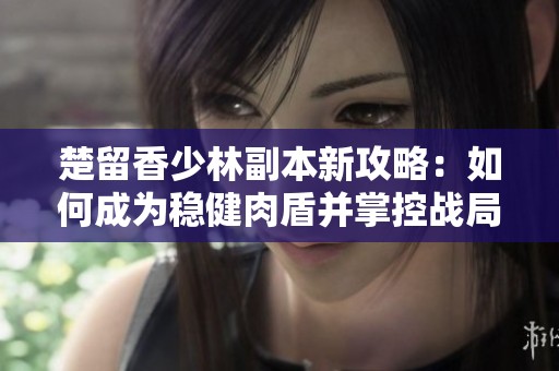 楚留香少林副本新攻略：如何成為穩健肉盾并掌控戰局